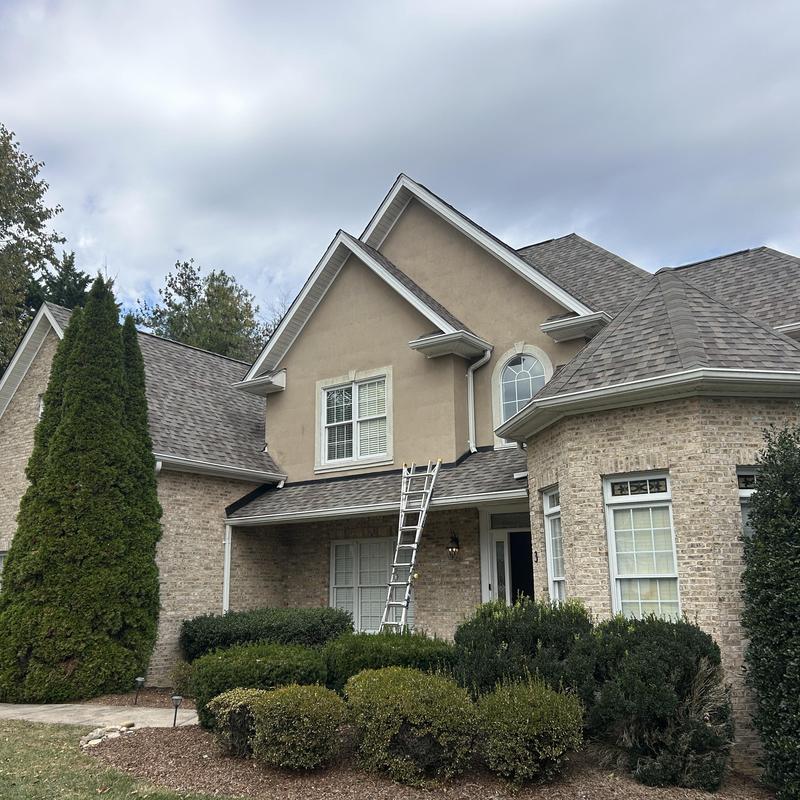 Coastal Granite shingles on residential roof in Blountville