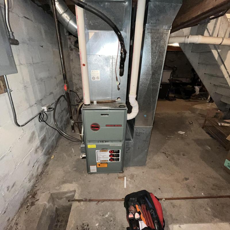 Rheem gas furnace blower motor replacement in basement Rheem gas furnace blower motor replacement in basement