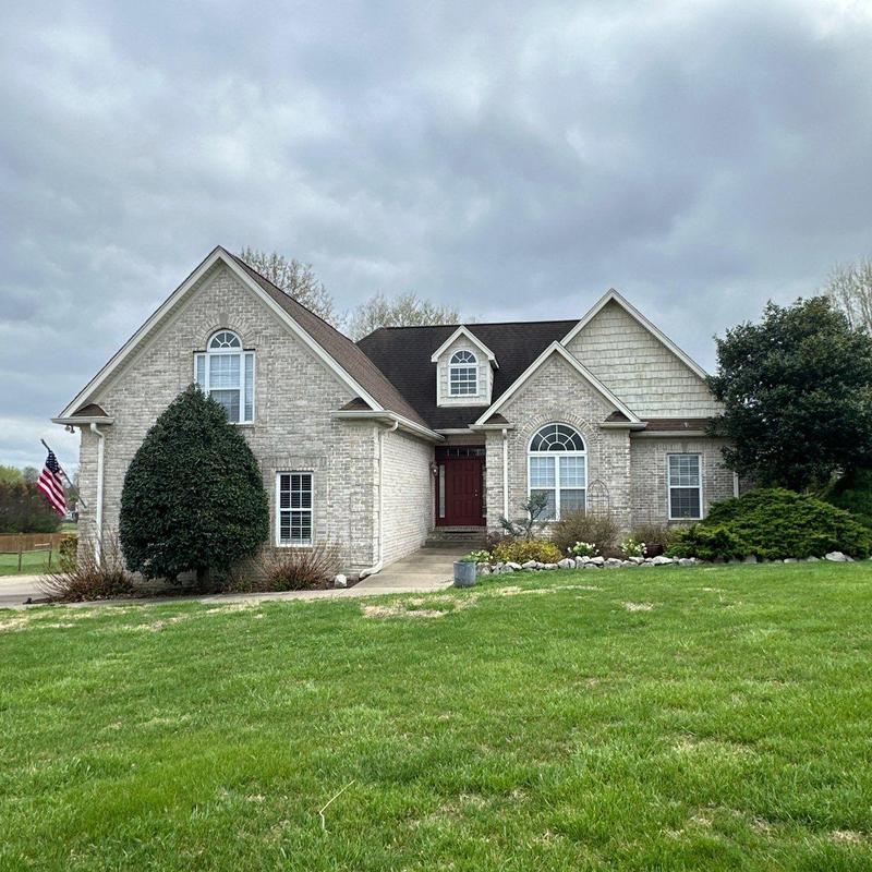 Roof shingles hail damage and ventilation check