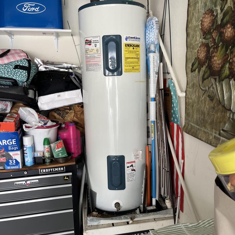 Water heater thermostat and heating element replacement