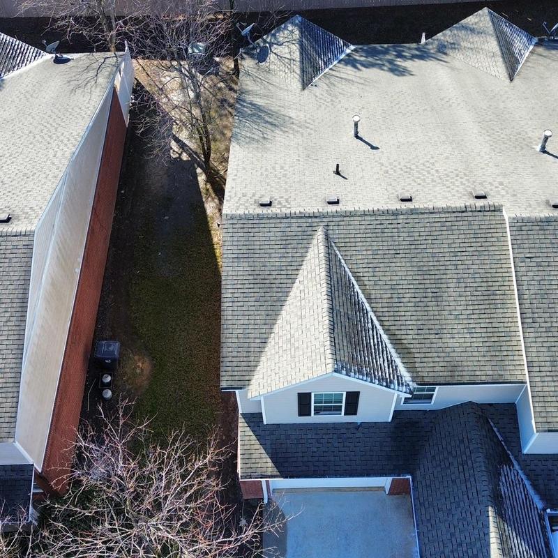 Shingle roof inspection for leaks on residential home