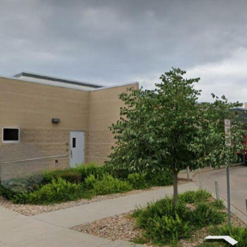 TPO flat roof with silicone coating at library TPO flat roof with silicone coating at library