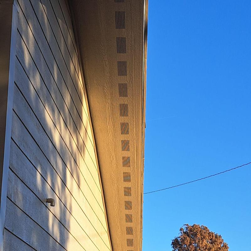LP SmartSide pre-ventilated soffit and lap siding installation