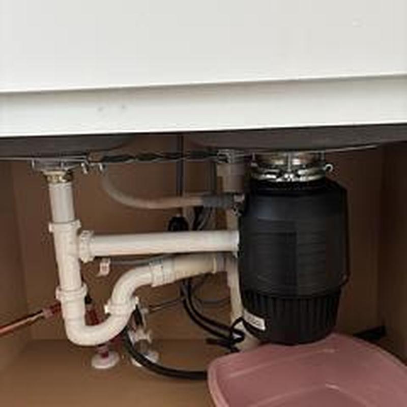 Pro 750 HP garbage disposer under sink installation