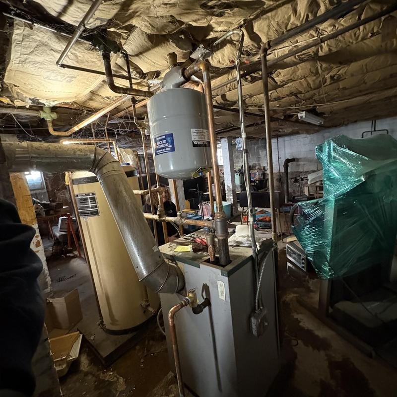 Boiler expansion tank and relief valve replacement Boiler expansion tank and relief valve replacement