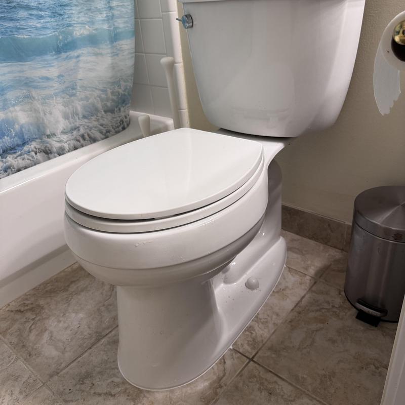 Toilet flange replacement and valve supply line installation