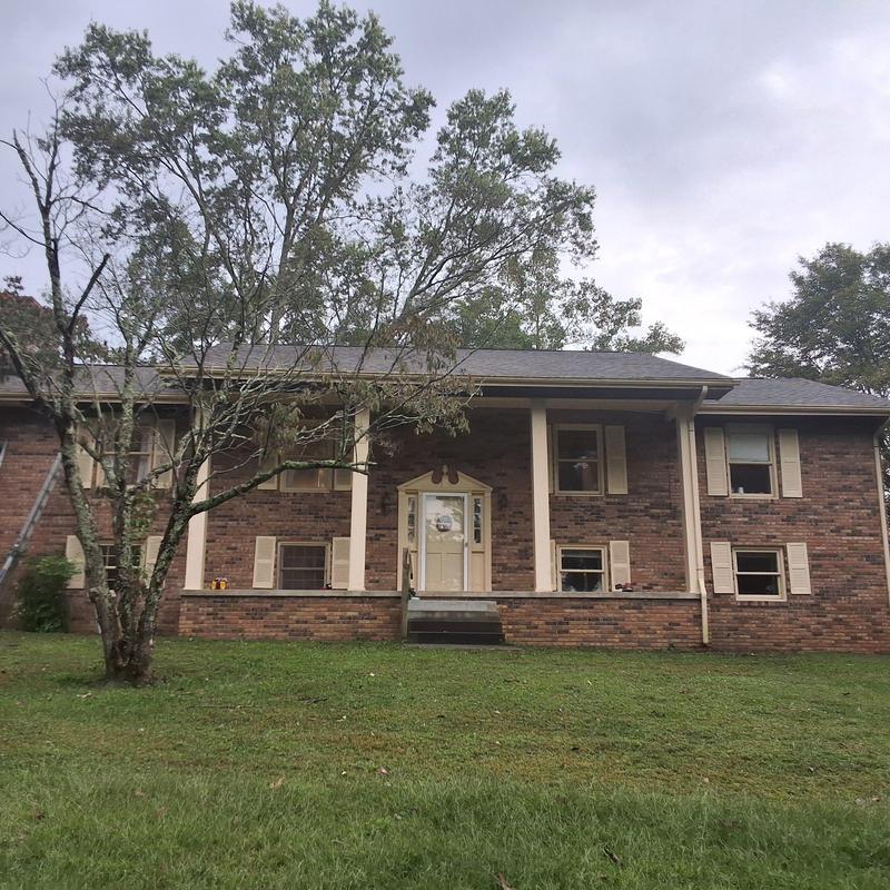 Weathered Wood shingles on residential roof in Blountville