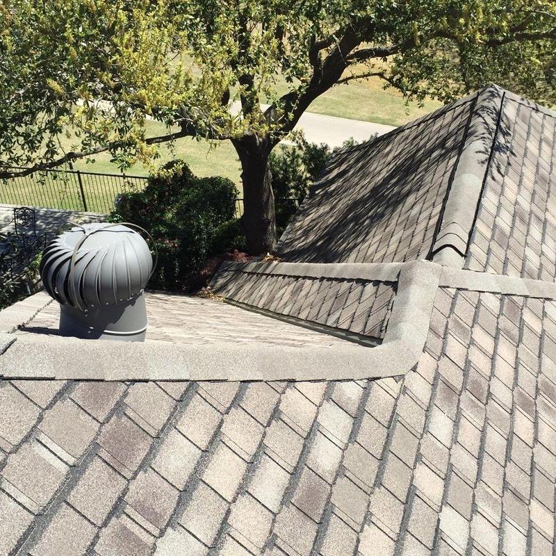 GAF Camelot II designer shingles on residential roof