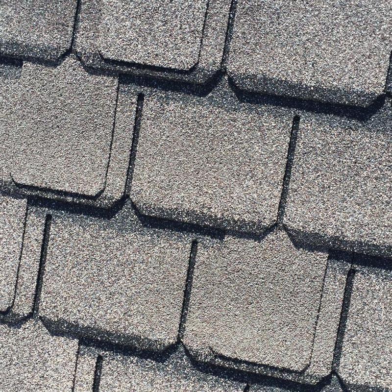 GAF Camelot II Designer Roof Shingles close-up