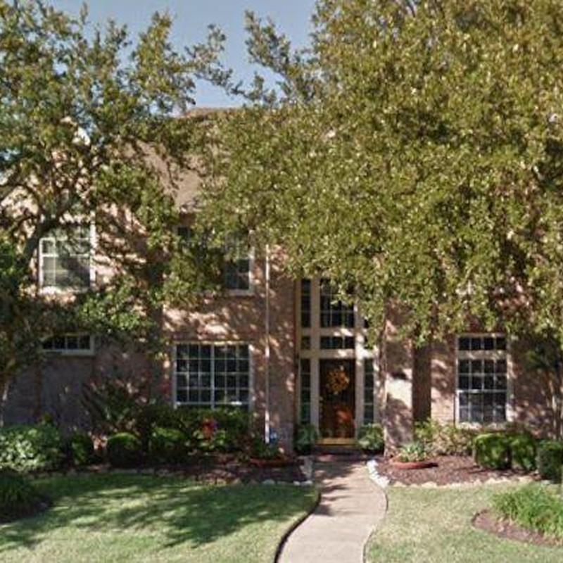 Roof shingles and gutters inspection on residential home