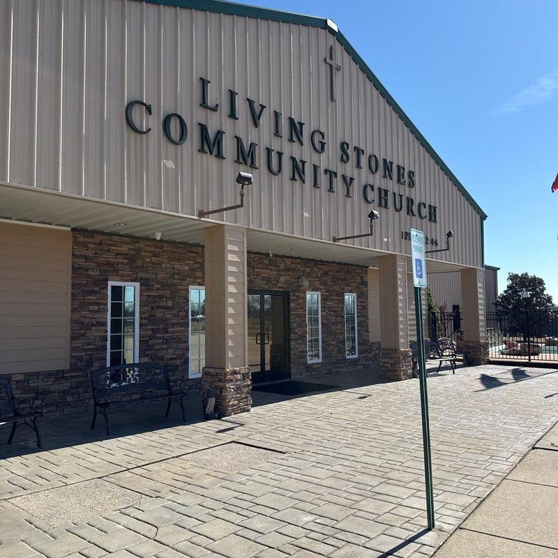 Church metal roofing system with hail damage