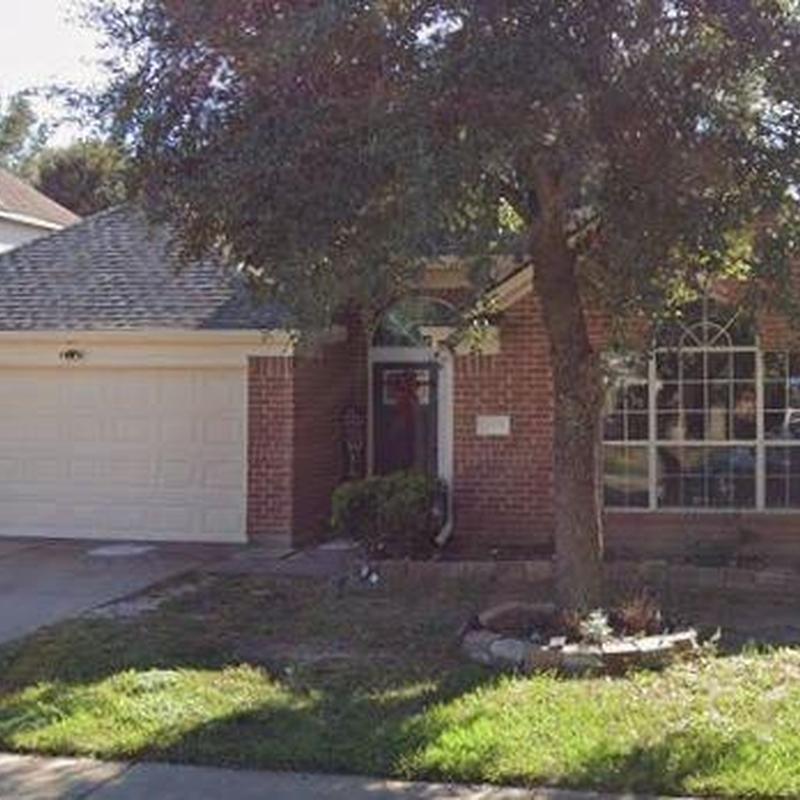 Residential asphalt roof with tree shade in Katy, TX