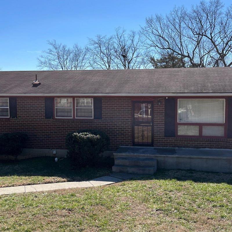 Asphalt shingle roof with hail damage inspection in Nashville