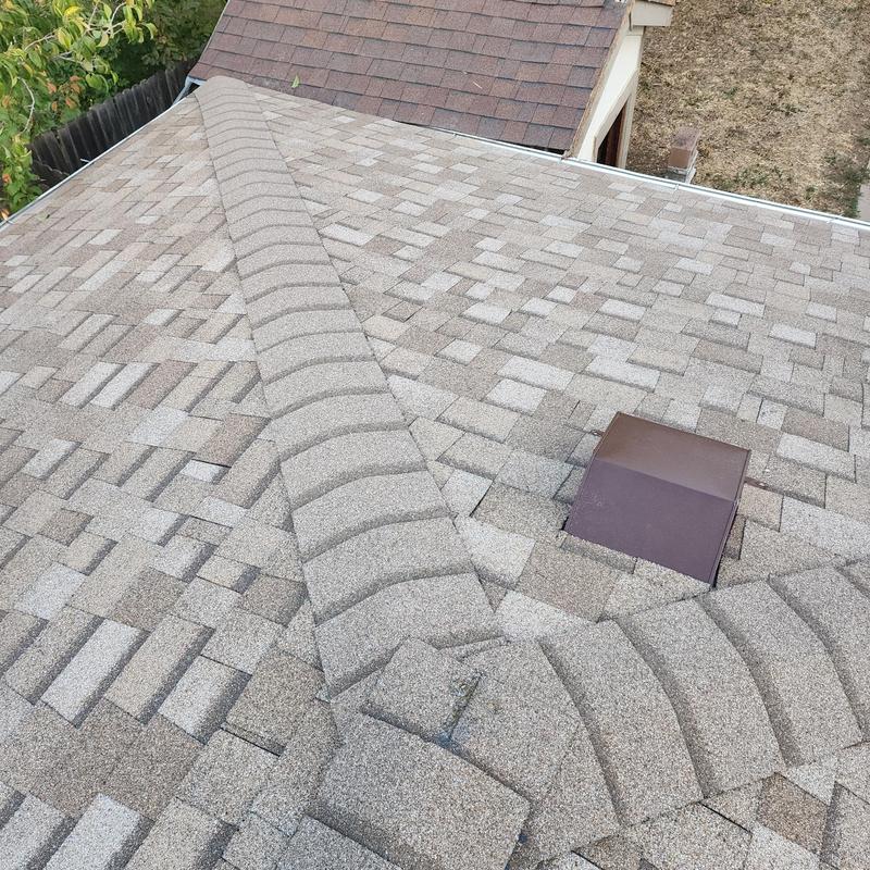 Owens Corning Duration shingle roof with vent replacement Owens Corning Duration shingle roof with vent replacement