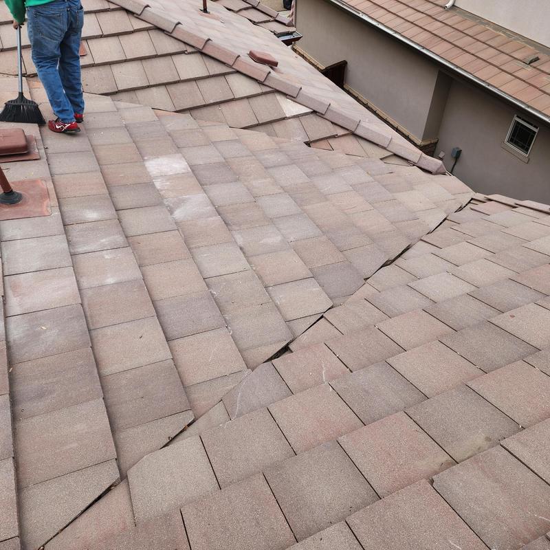 Westile Series 1000 concrete tile roof with new underlayment Westile Series 1000 concrete tile roof with new underlayment