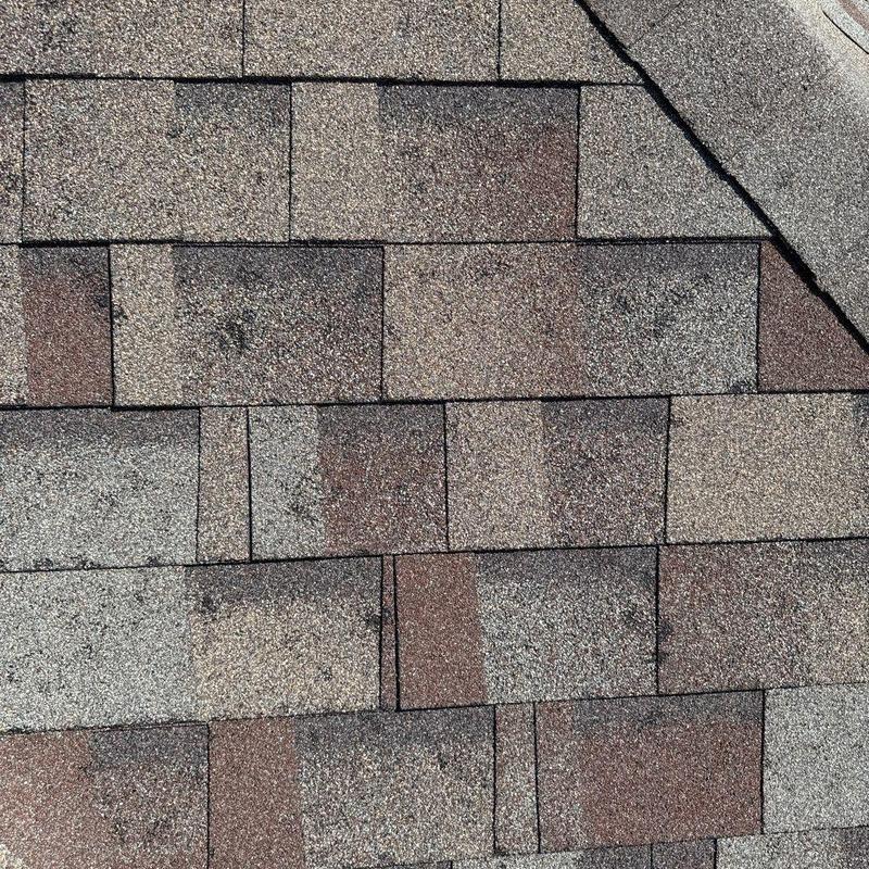 GAF Timberline HDZ roof shingles close-up texture