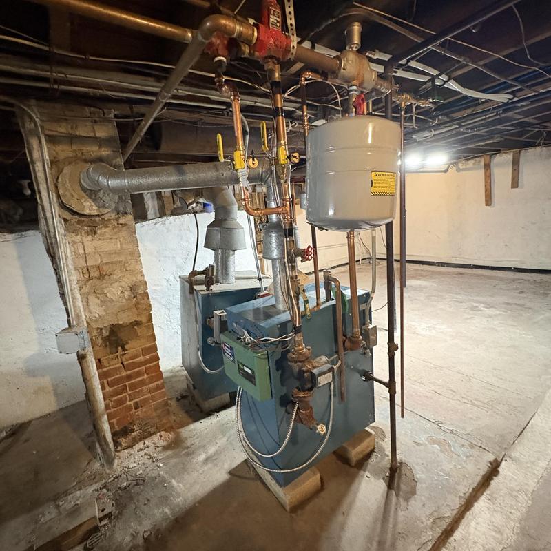 Heating zone valves and boiler piping installation