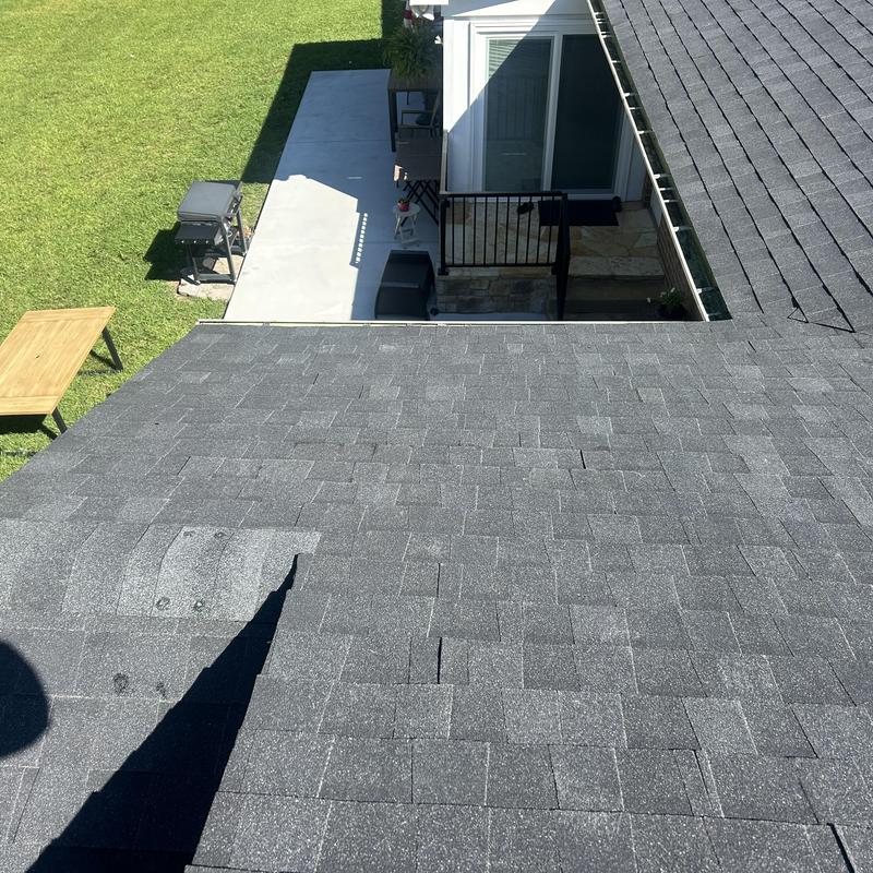 Black Shadow Shingles Installed on Residential Roof