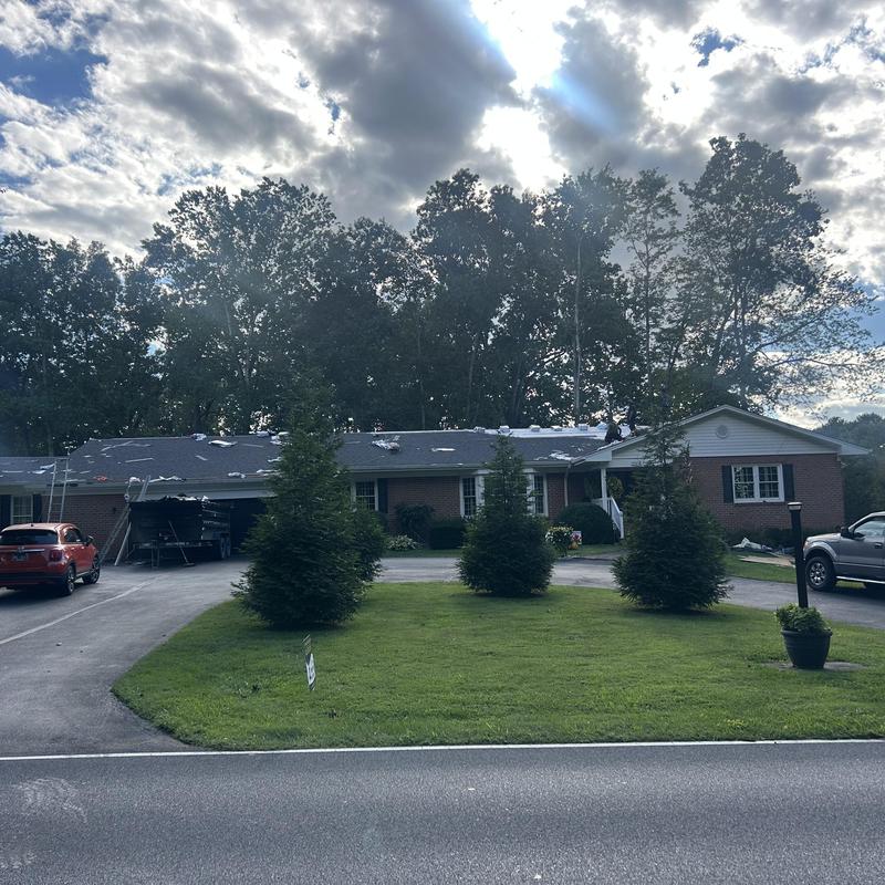 Black Shadow Shingles installation on residential roof