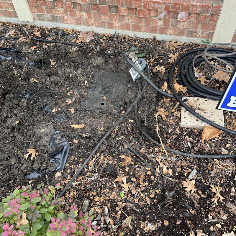 Water line valve and meter with exposed tubing