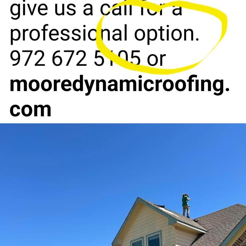 Roof shingles inspection for hail damage on house roof