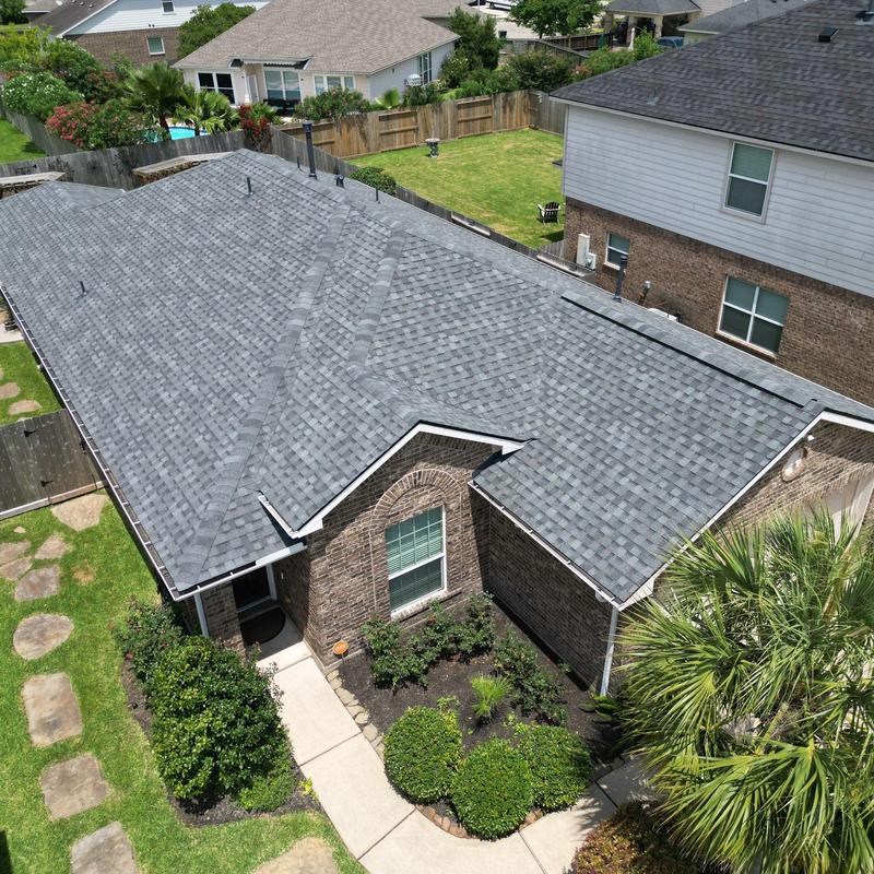 Tamko Titan XT Antique slate roof in Bacliff community Tamko Titan XT Antique slate roof in Bacliff community