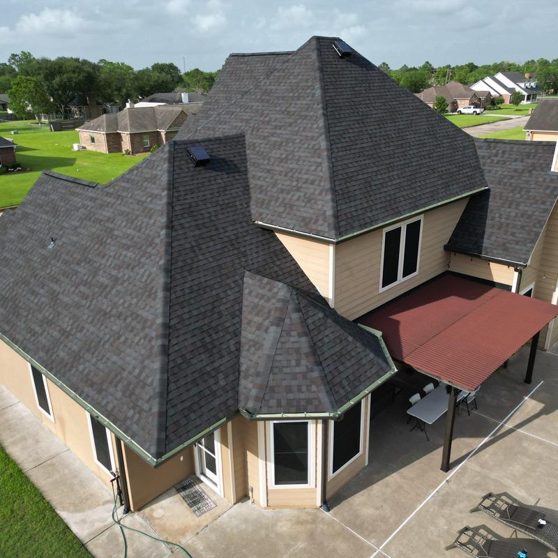 Tamko Titan XT Black Walnut roof installation Tamko Titan XT Black Walnut roof installation