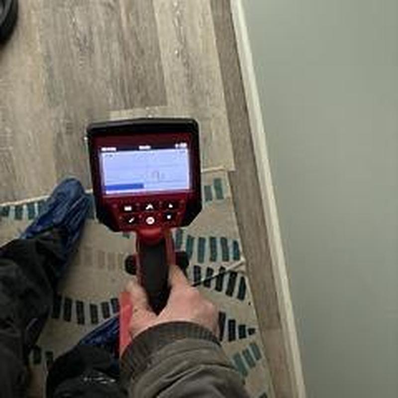 Sewer line camera inspection via cleanout access