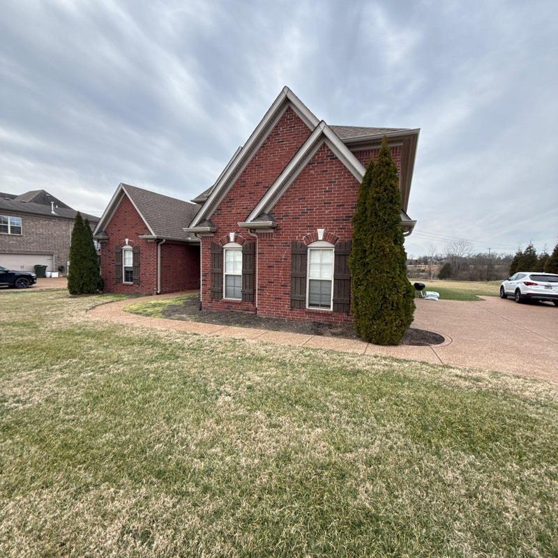 Asphalt shingle roof with hail damage inspection