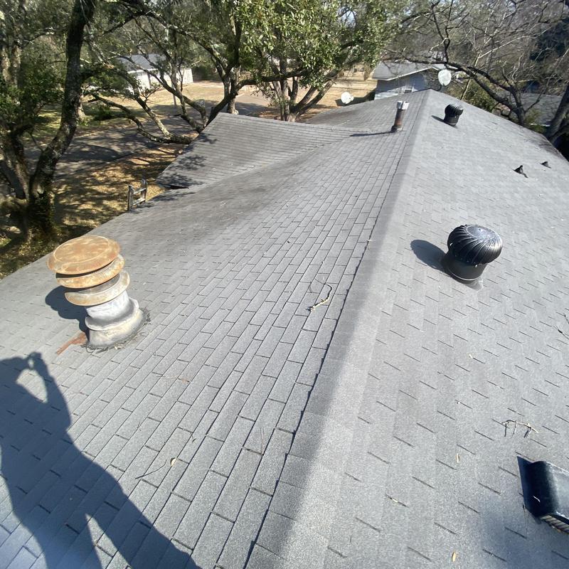 Asphalt shingle roof and vent pipe inspection in Florence, MS Asphalt shingle roof and vent pipe inspection in Florence, MS