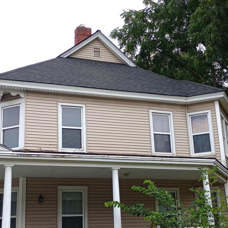 Owens Corning Duration shingle roof on two-story house