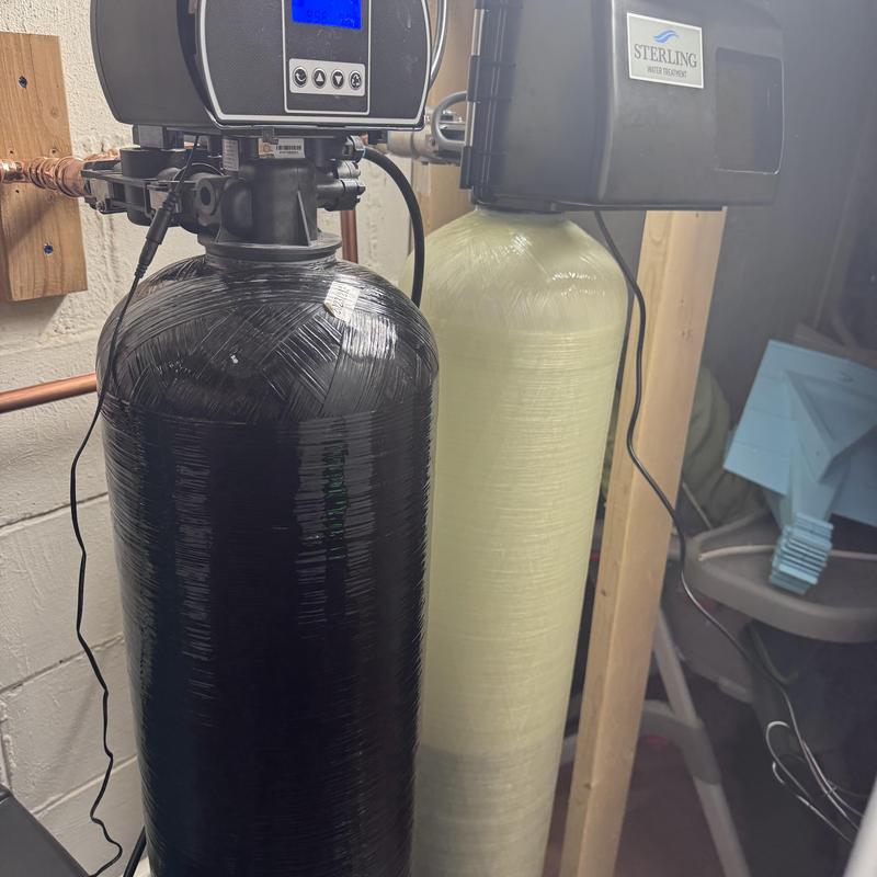 Sterling iron filter system with digital control panel