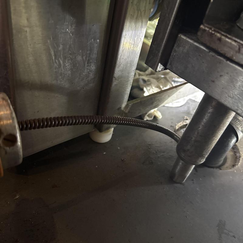 Bar sink drain cable cleaning with Super-Vee tool