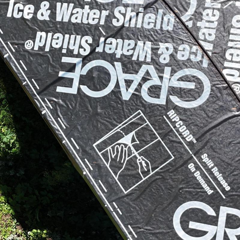 Ice and Water Shield roofing underlayment installation