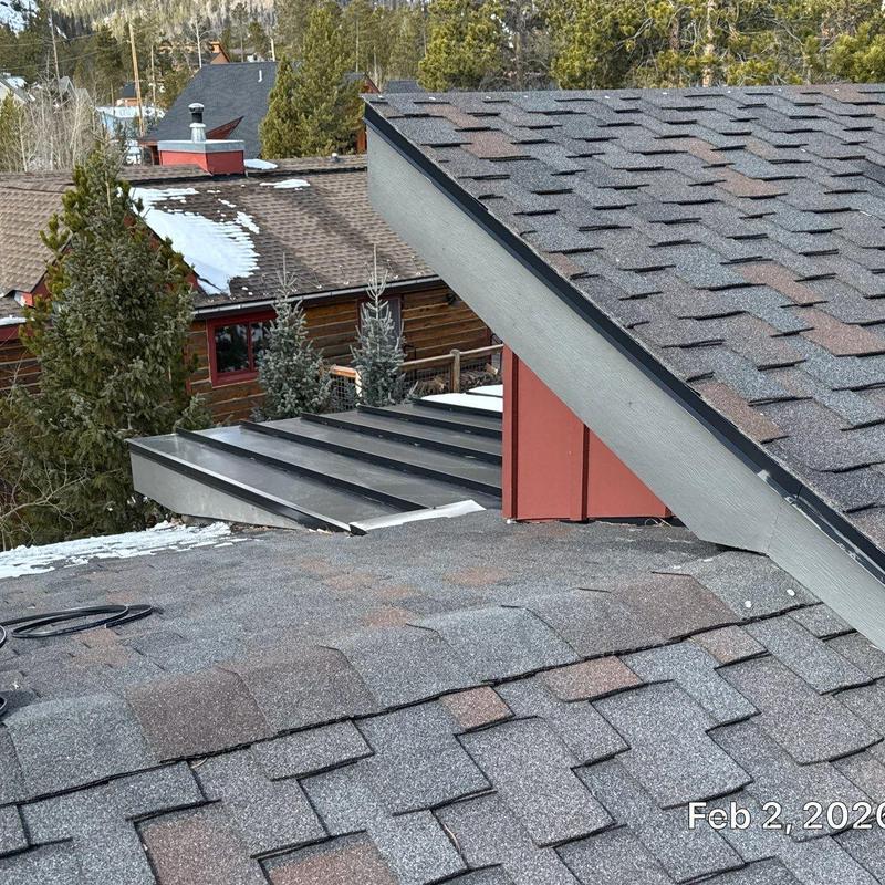 CertainTeed presidential shingle roof with heat tape installation