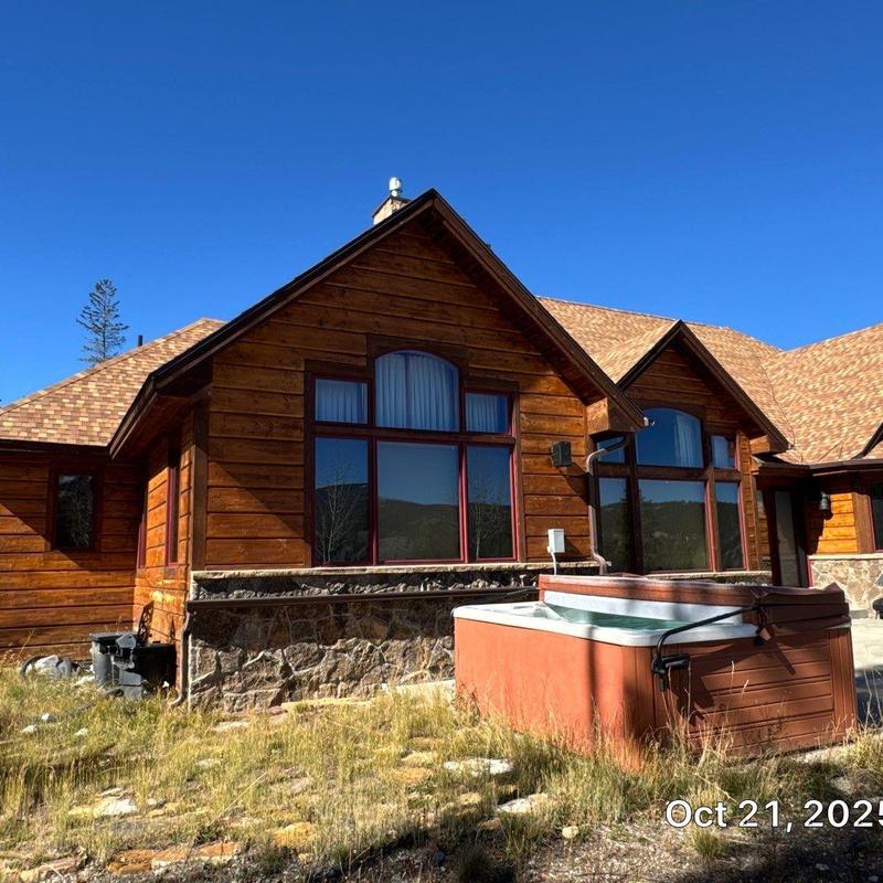 Asphalt shingle roof with heat tape system