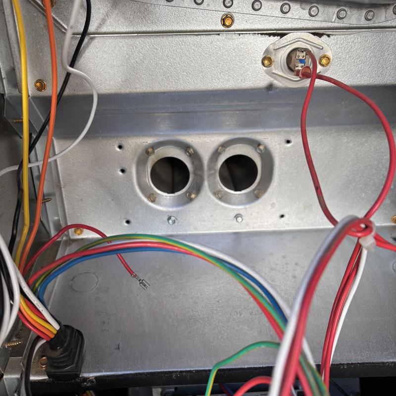 Carrier furnace burner assembly with ignition wiring