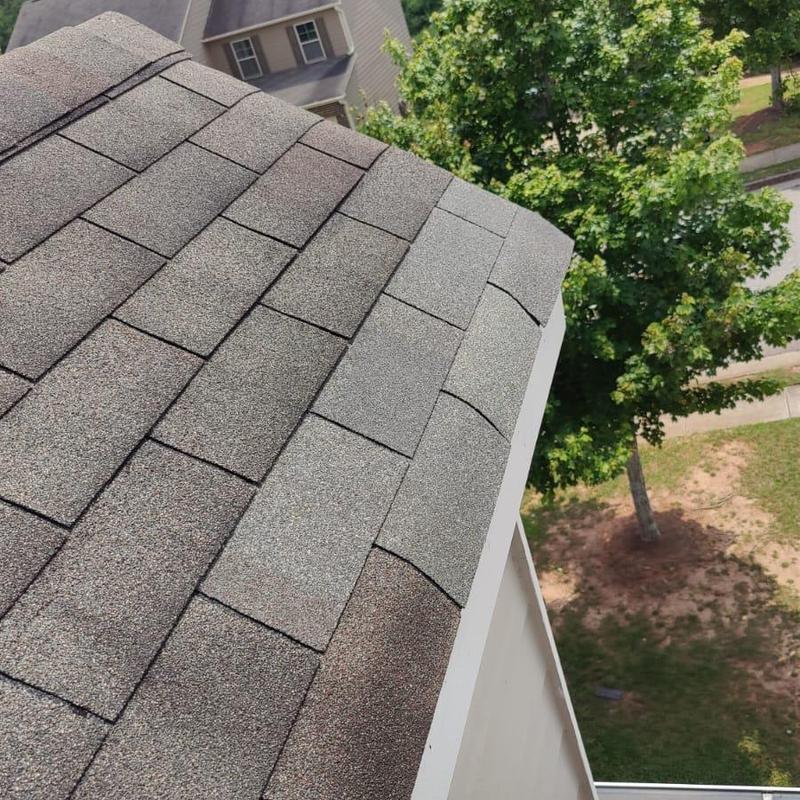 Roof shingles and pipe boot replacement on pitched roof
