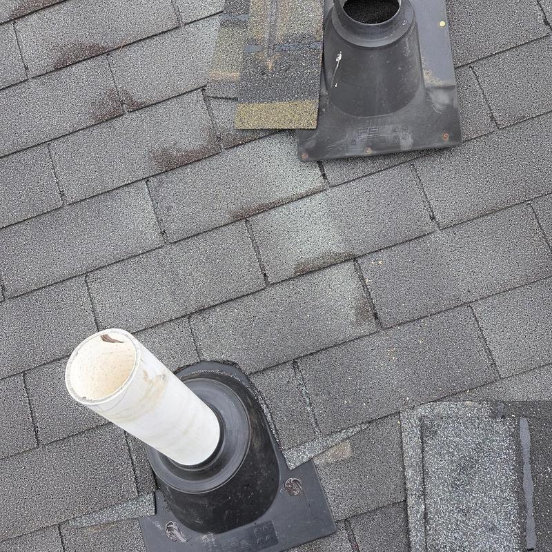 Pipe boots replacement and shingle installation on roof