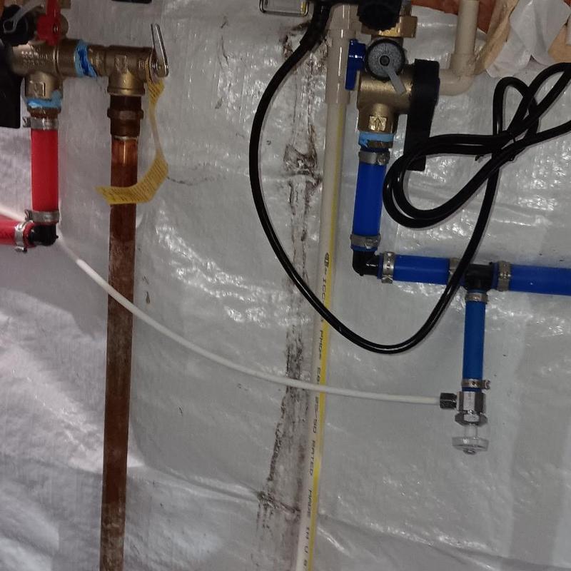 Navian tankless water heater plumbing installation