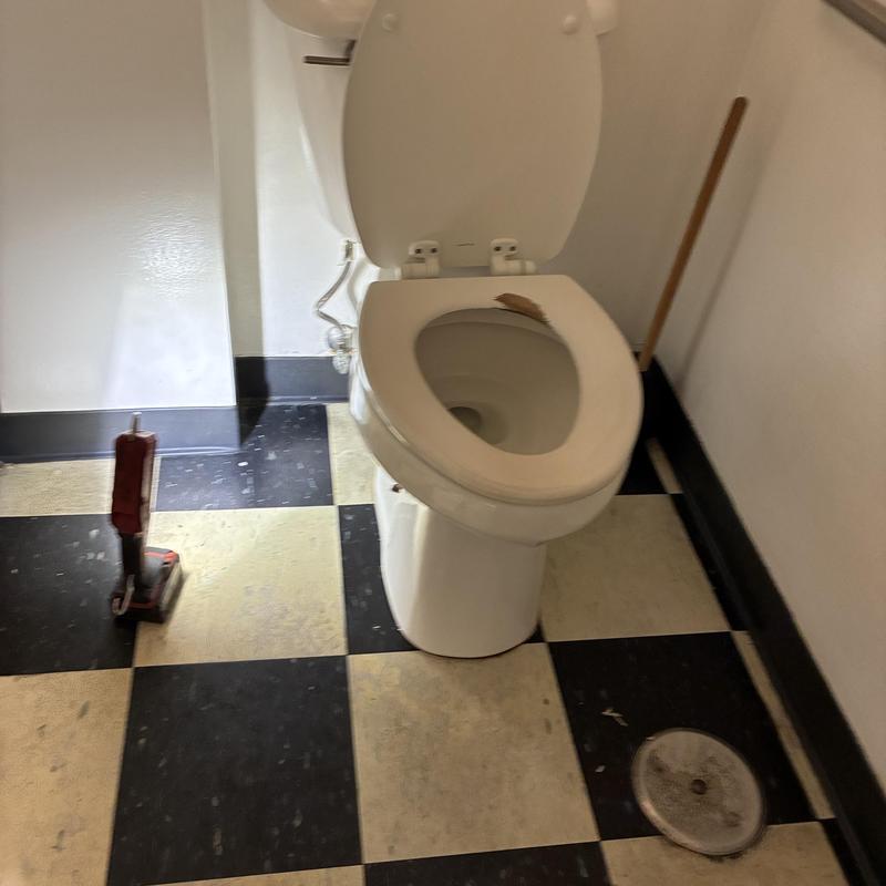 Toilet base leak wax ring and bolts replacement