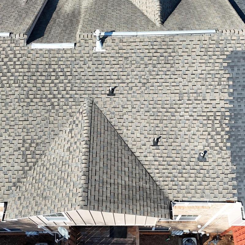 Roof mechanical vent pipes missing sealant on shingles