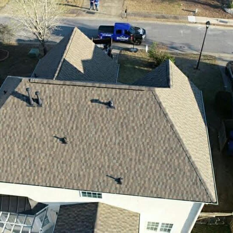 Asphalt shingle roof replacement with new vents Asphalt shingle roof replacement with new vents