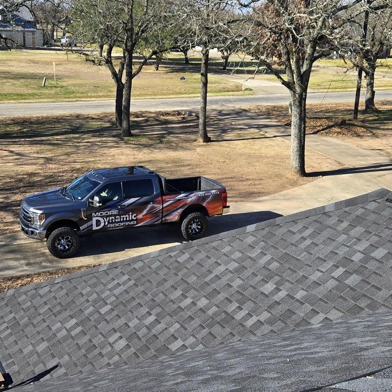 Asphalt shingle roof inspection for hail and wind damage