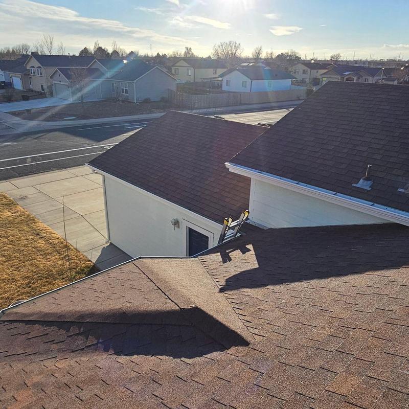 Asphalt shingle roof with hail damage inspection report Asphalt shingle roof with hail damage inspection report