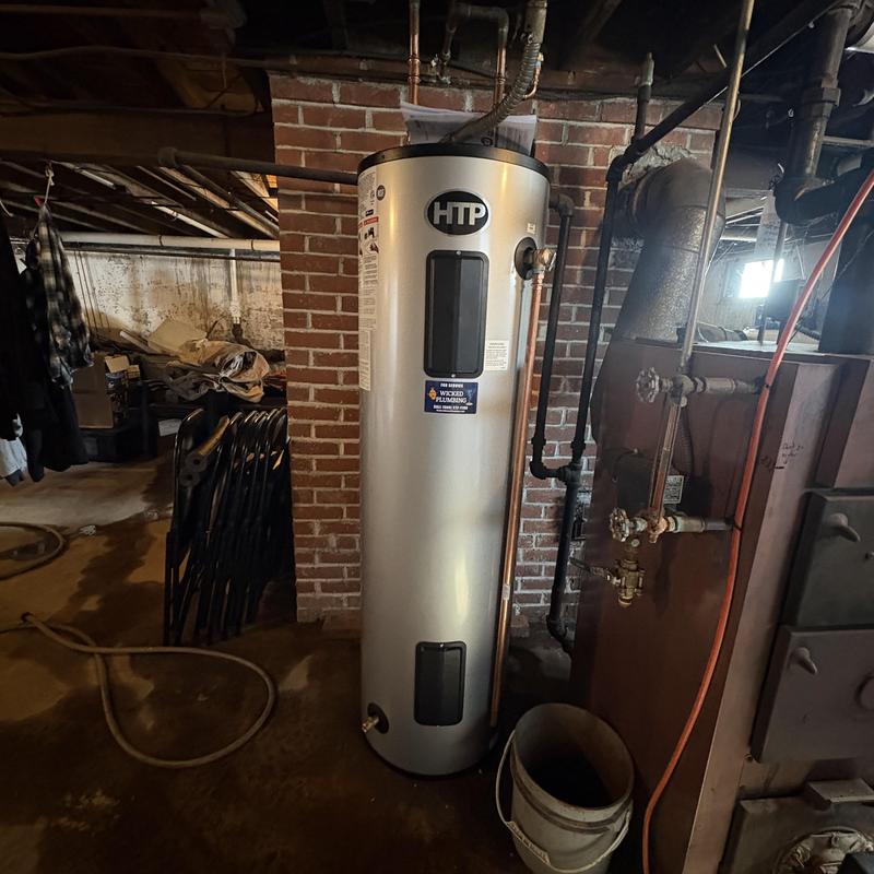 HTP Everlast stainless steel water heater installation