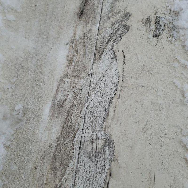 PVC roofing system with cracking along seams PVC roofing system with cracking along seams