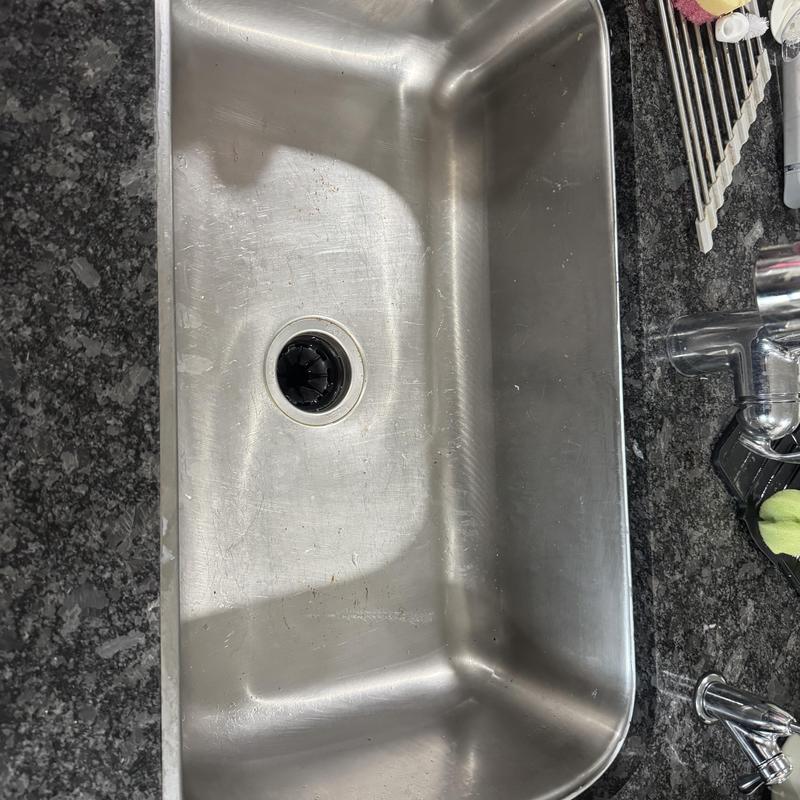Kitchen sink with reinstalled silicone seal in Goodyear, AZ