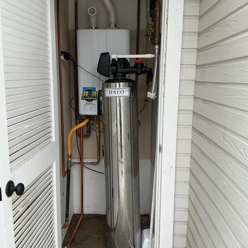 Navien NPE 210A2 tankless water heater installation