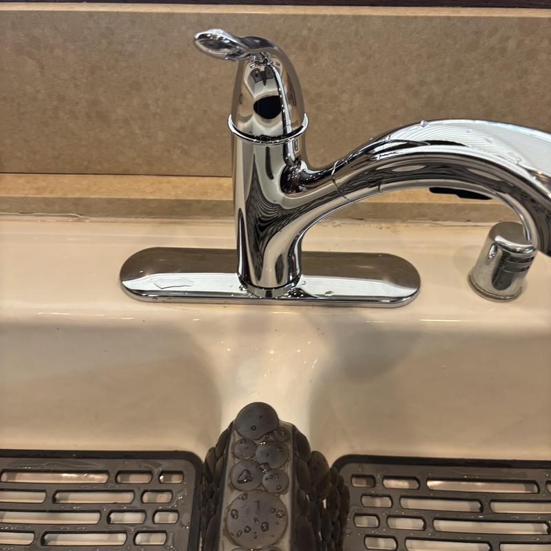 Kitchen faucet installation on bathroom sink in Menifee CA